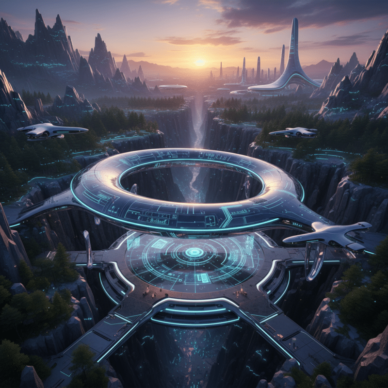 Futuristisch design en materiaalgebruik