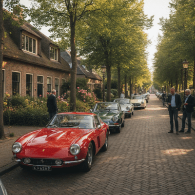 De beste plekken om te carspotten in Laren