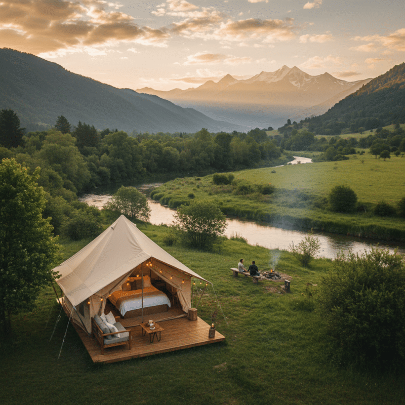 Voordelen van glamping