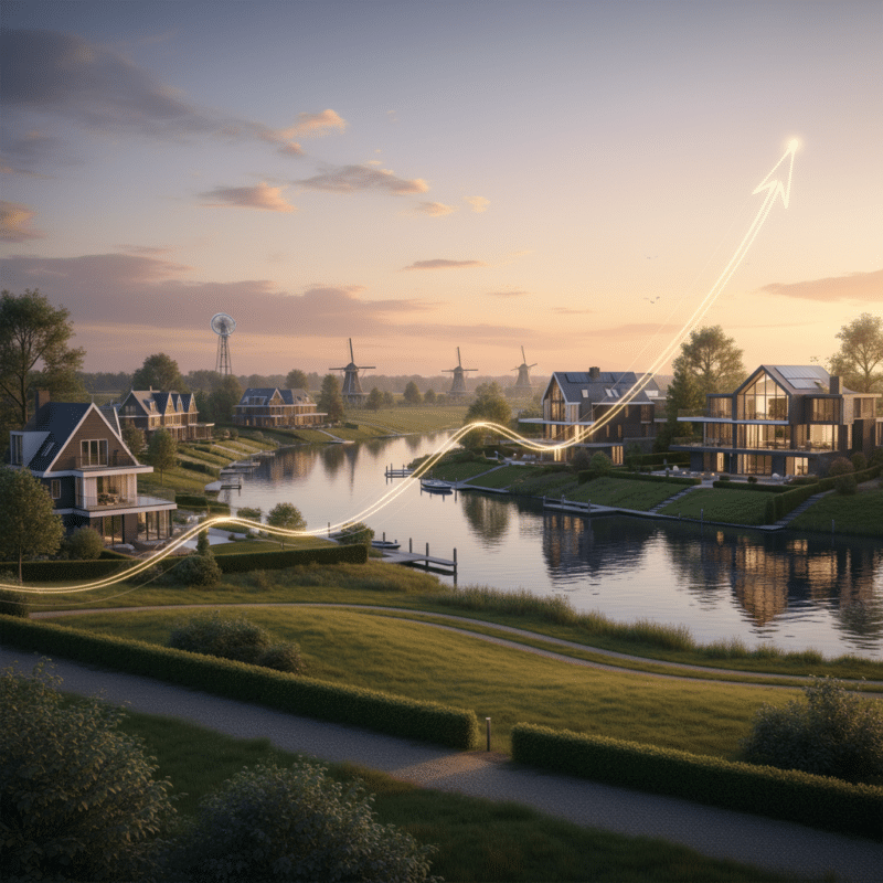 Historische trends in Luxe vastgoedprijzen