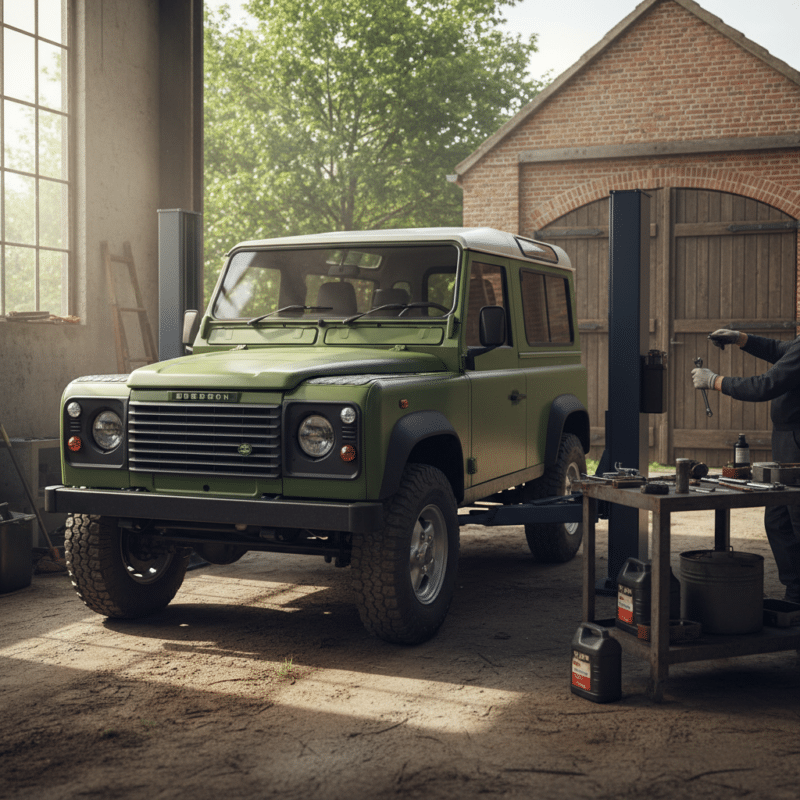 Onderhoudstips voor youngtimer SUV's