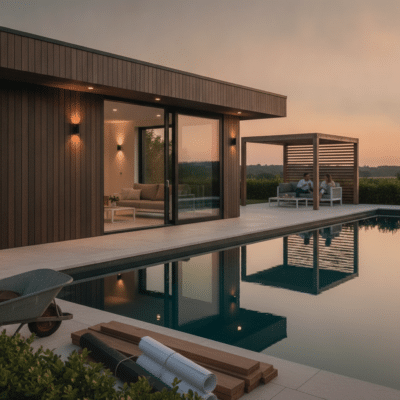 Belangrijke factoren die de kosten van een poolhouse beïnvloeden