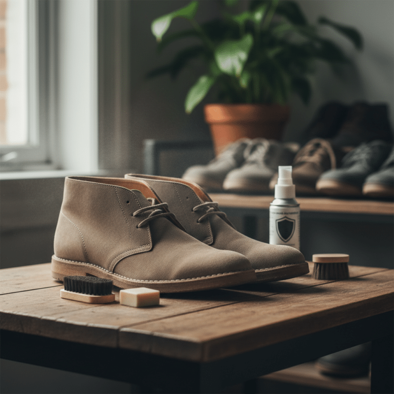 Hoe onderhoud je suède Schoenen op lange termijn