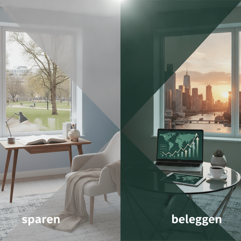 Het verschil tussen sparen en beleggen