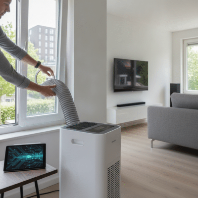 Installatietips voor mobiele airco's met slang