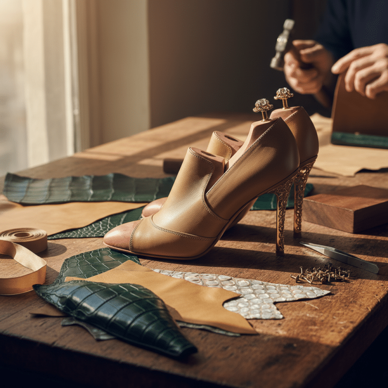 Materialen en vakmanschap van de Duurste Schoenen