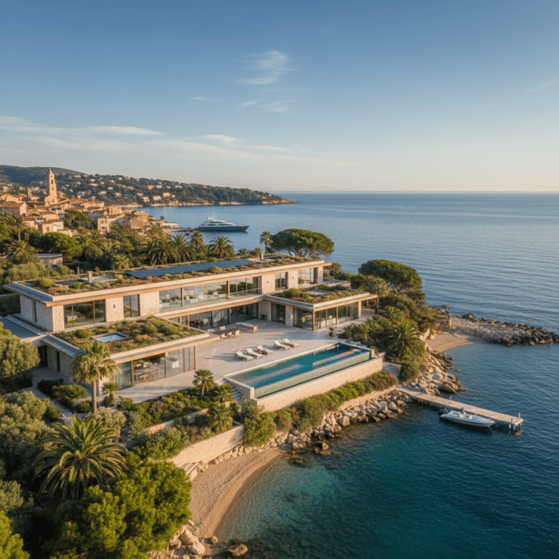 Duurzaamheid en de waarde van luxe woningen in Saint-Tropez