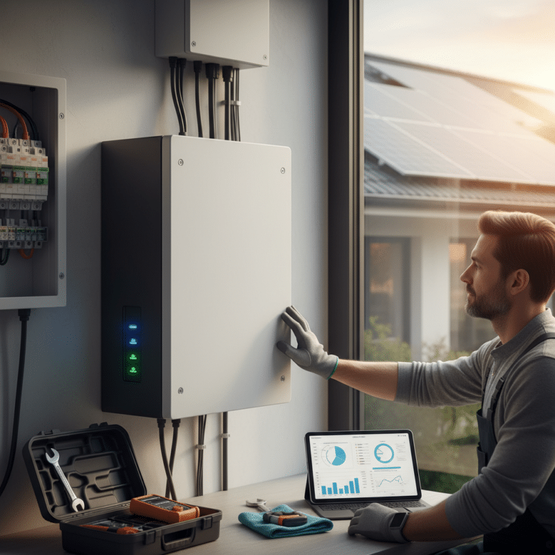 Levensduur en onderhoud van een Thuisbatterij 20 KWh