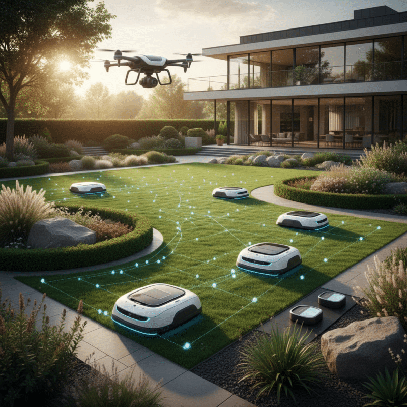 Innovatieve toepassingen van draadloze robotmaaiers