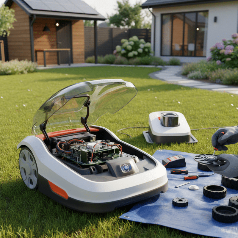 Onderhoud en probleemoplossing voor draadloze robotmaaiers