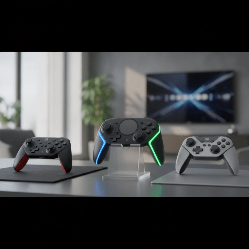 Vergelijking tussen Nintendo Switch 2 Pro Controller en andere controllers