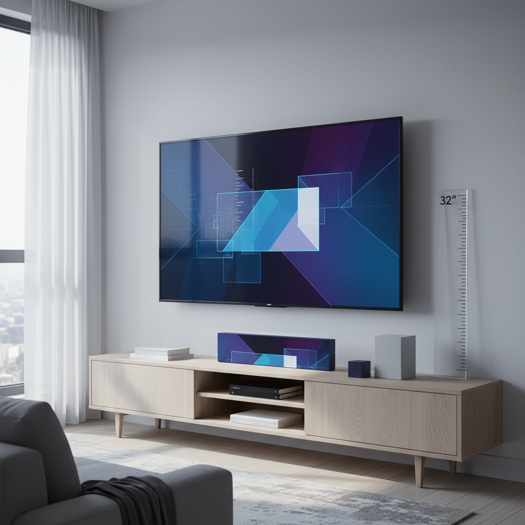 smart tv 32 inch hoeveel cm