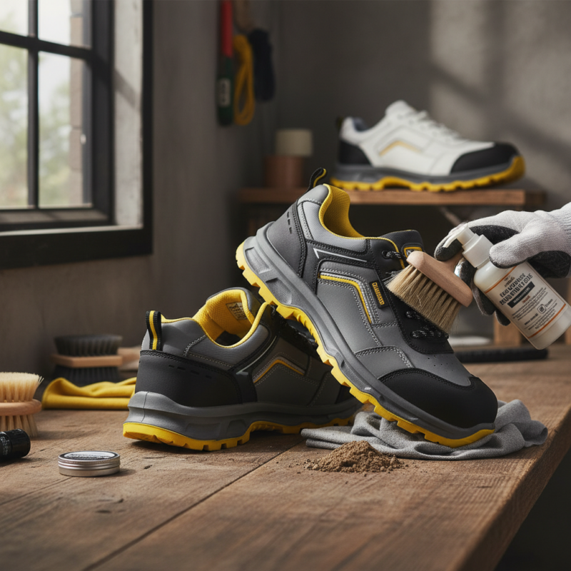 Onderhoudstips voor Werkschoenen Heren Sneakers met Stalen Neus